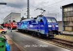 BR 152 Albatros 152 136-8,w�hrend der Jubil�umsfeier 100 Jahre Rbf. Seelze (08.05.09)