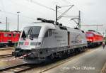 BR 182 Porsche-Lok 182 004-2 ausgestellt,w�hrend des Jubil�ums 100 Jahre Rbf. Seelze (08.05.09)