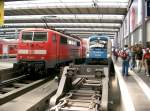 munchen-hauptbahnhof Arriva ALX 37979 in M�nchen Hbf auf Gleis 26
Planm��ige Ankunft 13:15 Uhr 
Planm��ige Abfahrt als ALX 37980 Richtung Hof um 14:44 Uhr
Daneben RE 4250 M�nchen Hbf nach N�rnberg Hbf
Planm��ige Abfahrt 13:44 Uhr