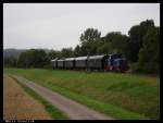 Mak G 500 MaK G500 mit dem 'Reichsbahnzug 1928' bei Derneburg