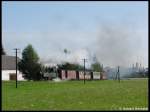 Zittauer Schmalspurbahnen IVK 145 hinter Zittau Vorstadt am 01.08.2009