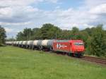 HGK Hafen - Und Guterverkehr Koln HGK 145-CL 015 mit Flughafenkerosinzug bei Feldmoching