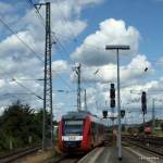 br-648-lint-41-private Ein LINT 41 der SHB bei der Einfahrt als SHB 80779 aus Hohenwestedt in Neum�nster am 30.07.09. Nach kurzem Zwischenhalt geht es als SHB 80784 nach B�sum.