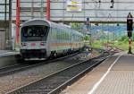 IC2102 mit 101 015 in Freiburg(Breisgau)Hbf, 19.7.09.  ...