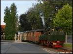 Zittauer Schmalspurbahnen IVK 145 in Zittau am 01.08.2009