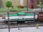 Modellbahn-Anlage der Schweriner Modellbahnfreunde bei einer Ausstellung im Technischen Landesmuseum ...