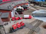 Anlagen Modellbahn-Anlage der Schweriner Modellbahnfreunde bei einer Ausstellung im Technischen Landesmuseum Schwerin 15.02.2009