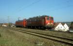 BR 150 150 021 + 152 095  Nufringen  28.03.02