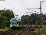ET005 als WFB39625 nach Bielefeld Hbf bei der Einfahrt in ...