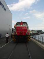 Die D7 der Hafenbahn Frankfurt am Main. Durch meine 2 ...