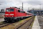 111 023-8 steht mit ...  Nico Stephan 04.08.2009