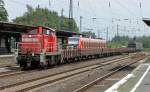 294 890-9 bei der Durchfahrt in Herne 3.8.2009  ...