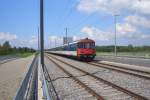 Nachschuss des Dispo - Zuges (IR 2126) mit Re 4/4 ...