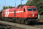Die DE-13 der HGK , aufgenommen am 4.8.09 K�ln West ...