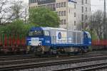 Rurtalbahn V 206 als lz in K�ln West am 17.04.2009 ...