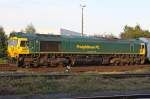 Die 66002 abgestellt im ...  Daniel Meyer 06.08.2009
