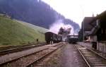 Bhf Vordernberg-Markt 13.08.75 Der Schienenbus 5081.65 pendelte zwischen ...