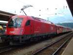 Eine 1216 in Spittal-Millst�ttersee Bahnhof (K�rnten)  ...