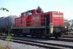 294 874-3 rangiert am 06.08.09 im Bahnhof Neheim-H�sten.  ...