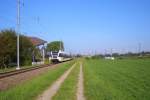 RABe 526 in Doppeltraktion unterwegs als S3. Der zweite GTW ... RABe 526 in Doppeltraktion unterwegs als S3. Der zweite GTW ...