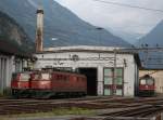 ae-6-6--ae-610 Die Ae 6/6 11424, die Re 4/4 11279 und die Re 4/4 11246 am 02.07.2009 abgestellt in Erstfeld (Weg dort hin war �ffentlich Zug�nglich)  