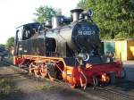 Nach Ihrer R�ckkehr aus dem Dampflokwerk Meiningen wird 99 4802 ...