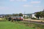 doppelstock-steuerwagen-3-gattung Den von einer Lok der BR 146.2 geschobenen IRE 4230 konnte ich am 6.8.2009 bei km 30 der Filsbahn bildlich festhalten.