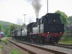 78 468 mit einem Sonderzug in Ennepetal-Kluterthöhle am 30.04.2009 ... 78 468 mit einem Sonderzug in Ennepetal-Kluterthöhle am 30.04.2009 ...