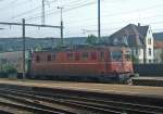 SBB-Cargo: Auch die rote Ae 6/6-Kantonslokomotive 11419 Appenzell IR besuchte ...
