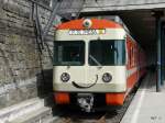 flp-ferrovie-lugano-ponte-tresa FLP - Triebwagen Be 4/8 41 in Lugano am 1305.2009