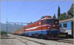 Auch der Schnellzug 432 nach Beograd mit 462-041 ist in ...