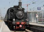 BR 70 Die 70 083 am 01.08.2009 auf Gleis 10 im M�nchner Hbf.