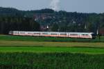 IC 2265 im Mindeltal kurz nach Mindelaltheim inklusive besonderer Schublok... ...