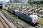 Die `andere&acute; Seite des Prototyps am 01.08.09 an der Donnersbergebr�cke ...