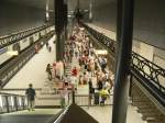 Gro�e H�hen ist man im Hauptbahnhof gew�hnt. Der neue Bahnhof ...