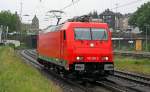 br-185-private 185 589-9 kam am 18.06.2008 frisch aus Kassel auf dem Weg nach Br�hl Gbf hier gerade in Wuppertal-Steinbeck