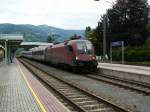 1116 211 mit IC 649 von Innsbruck nach Wien West ...