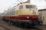 Die 103 226-7 beim Lokschuppenfest in Siegen, am 08,08,09  ...