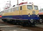 br-110-e-10 E 10 1239, aufgenommen am 8.8.09 beim Lokschuppenfest in Siegen.