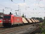 185 223-5 mit gem. GZ in Solingen Hbf am 07.05.2009 ...