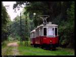 TW 2625+Beiwagen in Wehmingen im Stra�enbahnmuseum  ...