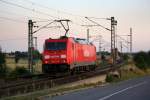 185 213, leerfahrt in ...  Bj�rn G. Dietrich 09.08.2009