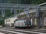 Die E 633 059 am 11.06.2009 bei einer Rangierfahrt im ...
