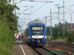 Bf J�bek im Juli 2009 - Die NOB nach Husum ...