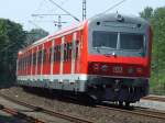 Zugschluss einer langsam, aber sicher aussterbenden S-Bahn Gattung, der X-Wagen ...