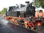 99 4801 am 09.August 2009 in der frei zug�nglichen Einsatzstelle ...