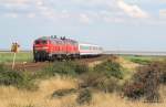218 397-8 und 218 386-1 poltern am 6.08.09 mit dem ...
