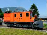 RB Rigi Bahnen RB - Zahnrad Schneeschleuder He 2/3 8 der Rigibahn in Arth-Goldau am 23.005.2009