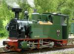 Presnitztalbahn Standardaufnahme der 99 7528, so die 'Reichsbahnnummer' der I K Nr. 54. Aufgenommen am 27.06.2009 in Schl�ssel.