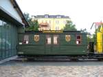 Ein Wagen der Kaiserlichen Post abgestellt vor dem Schmalspurmuseum in ... Ein Wagen der Kaiserlichen Post abgestellt vor dem Schmalspurmuseum in ...
